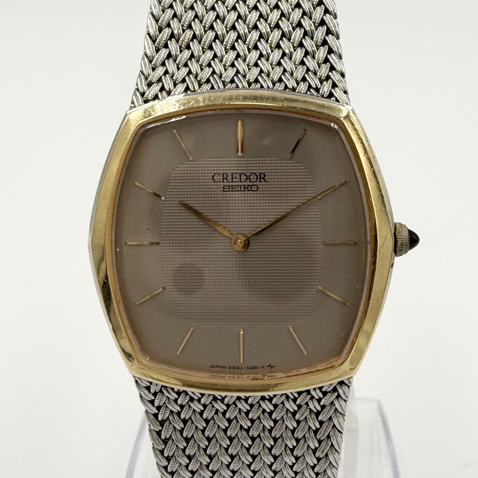 SEIKO セイコー クレドール　5930-5391 K14 腕時計 メンズ セイコー クレドール 5930-5391 SS/K14 メンズ クォーツ 時計 SEIKO