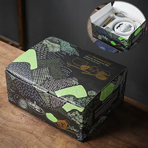 TEANAGOO お点前セット（7入）、注ぎ口付き抹茶碗、茶道具セット