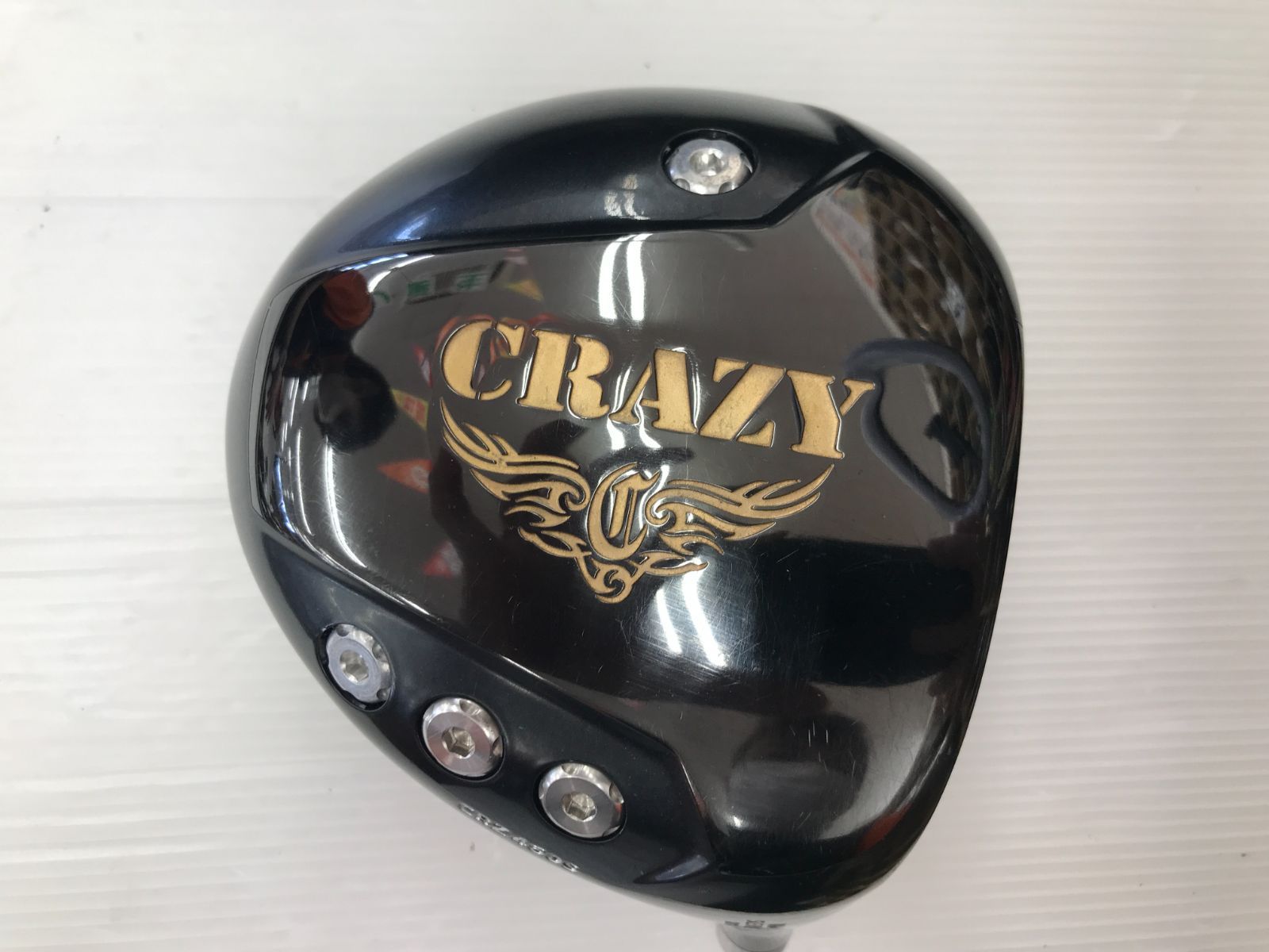 【即納】訳あり ヘッドのみ | ドライバー用 ゴルフ | 中古 | CRAZY CRZ460S ドライバー用ヘッドのみ ヘッドカバーつき