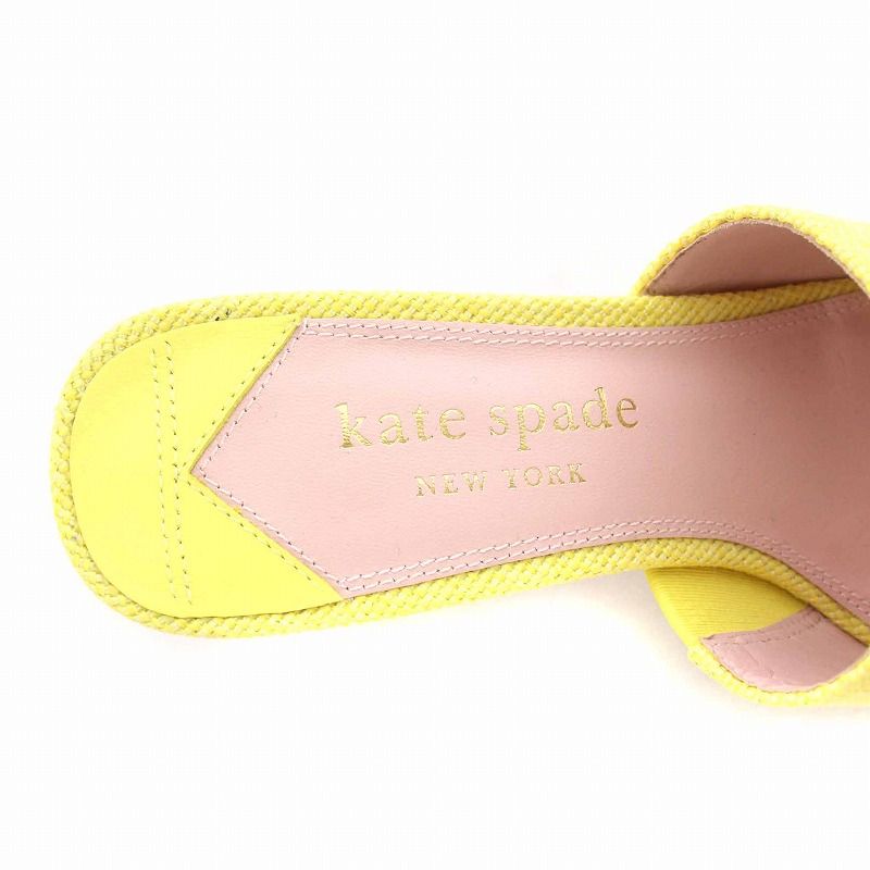 ケイトスペード KATE SPADE シトラス CITRUS サンダル ミュール レモン型ヒール 5B 22cm 黄色 イエロー /YM - メルカリ