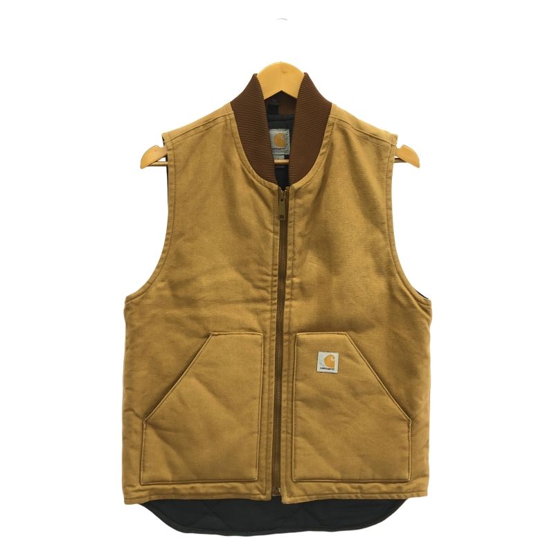 カーハート ダックベスト ブラウン S Carhartt ダウンベスト ベスト ダックベスト メンズ レディース