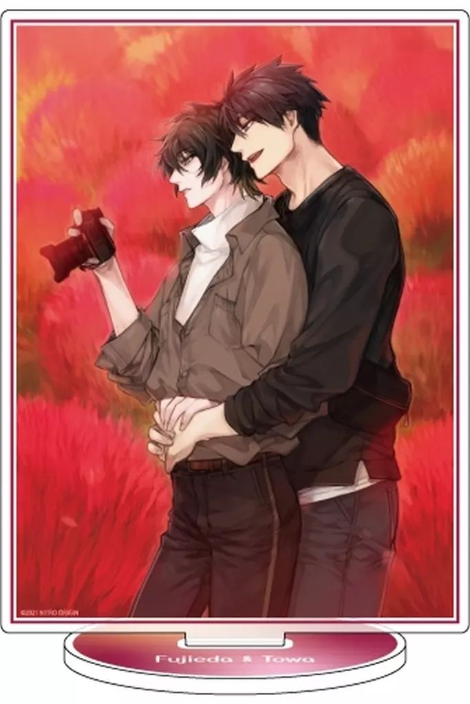 中古】アクリルスタンド・アクリルパネル 04.藤枝＆トワ(公式イラスト