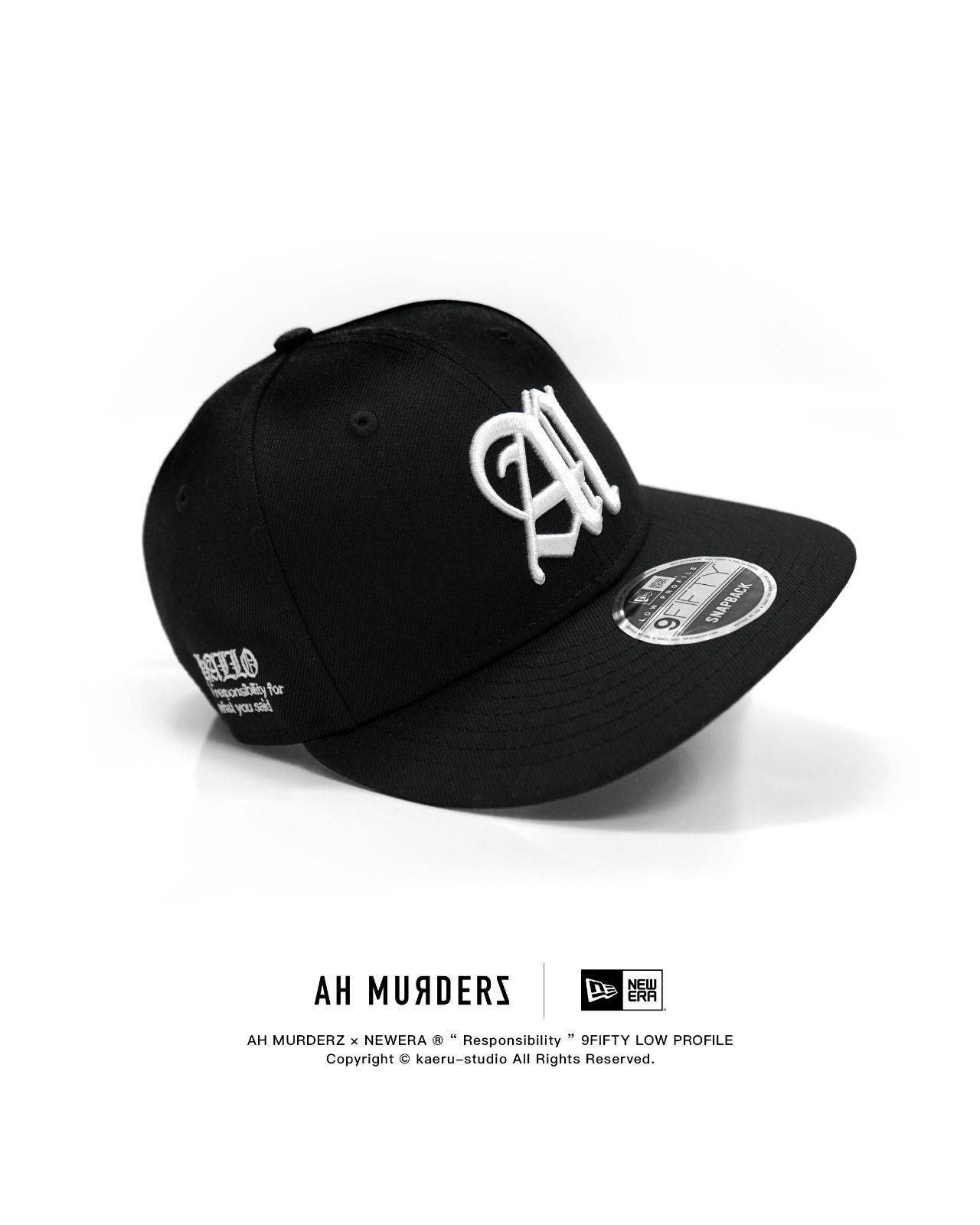 AH MURDERZ × NEWERA CAP キャップ レッドスパイダー 新品