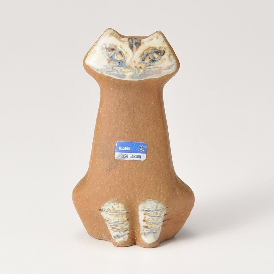 ヴィンテージオブジェ Lisa Larson Katt（お座りした猫） リサラーソン