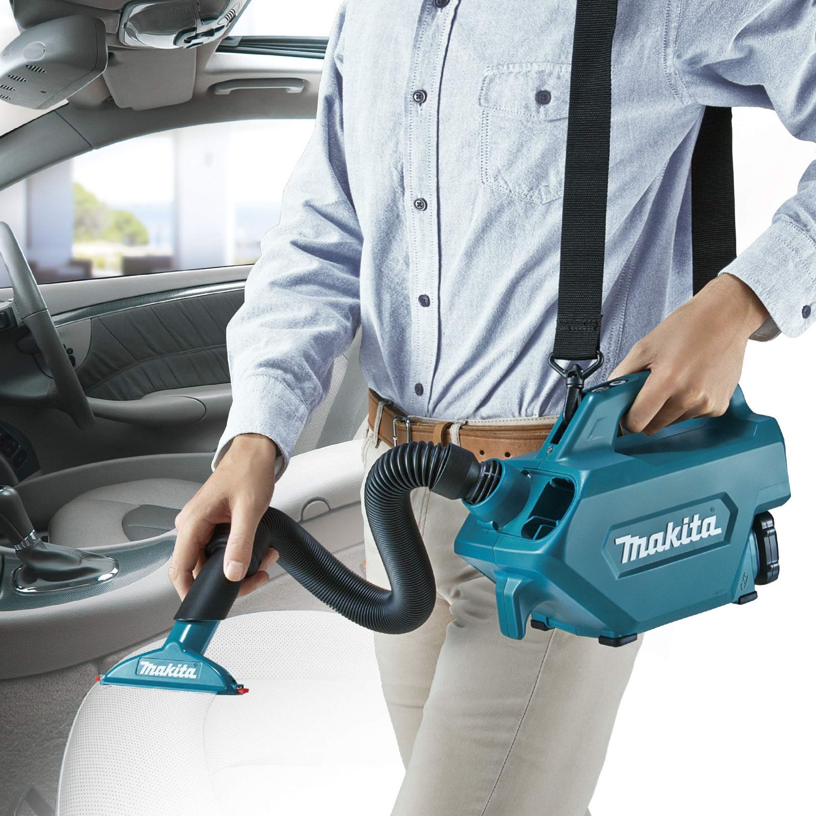 Makita 充電式クリーナCL184D ／充電器DC18RF／BL1830B付 マキタ 18V