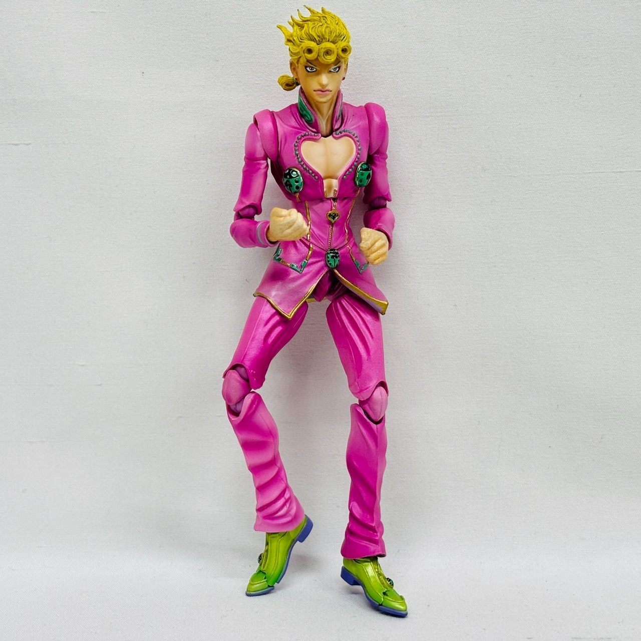 超像可動　ジョジョの奇妙な冒険　ジョルノ＆ゴールド・エクスペリエンス 超像可動 ジョルノ・ジョバァーナ＆ゴールド・エクスペリエンス