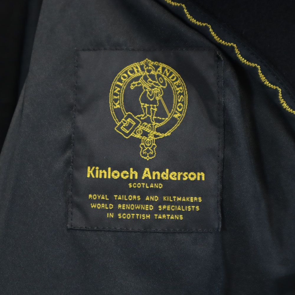 キンロックアンダーソン 日本製 カシミヤ100％ ステンカラーコート M