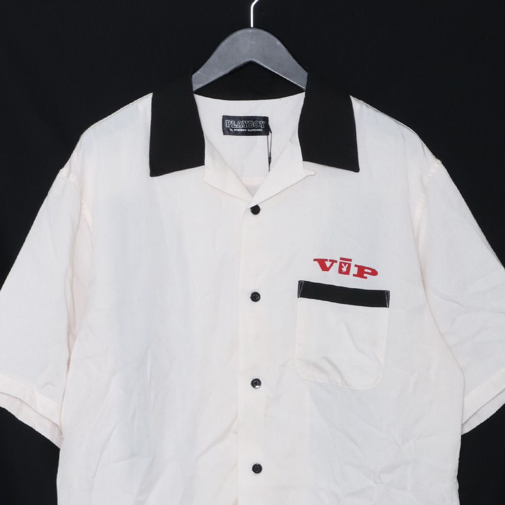 HYSTERIC GLAMOUR ボーリングシャツ SPOOK SHOW刺繍 ボーリングシャツ|HYSTERIC GLAMOUR WOMEN