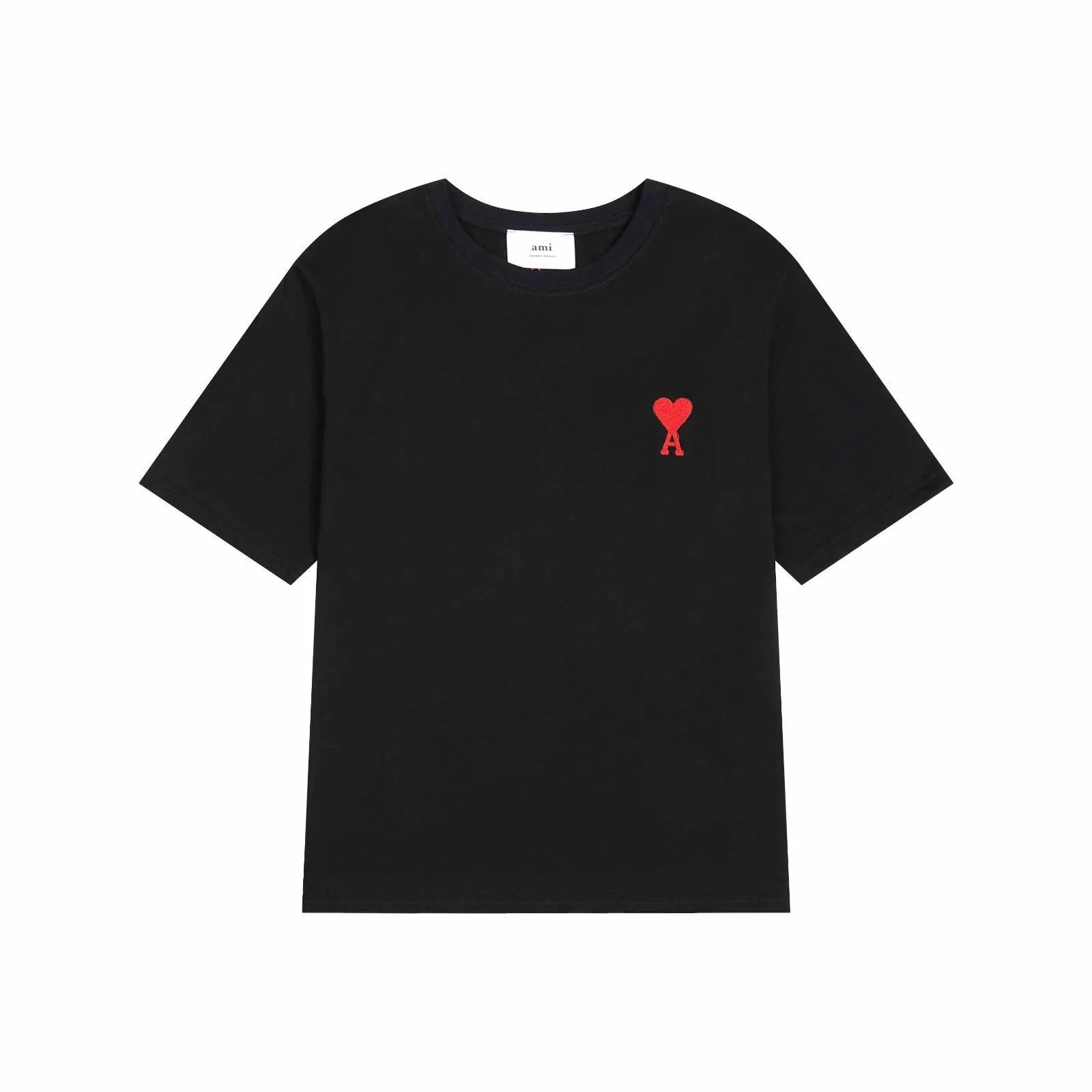 新品未使用AmiParis アミパリス 半袖 Tシャツ 男女兼用 ブラック