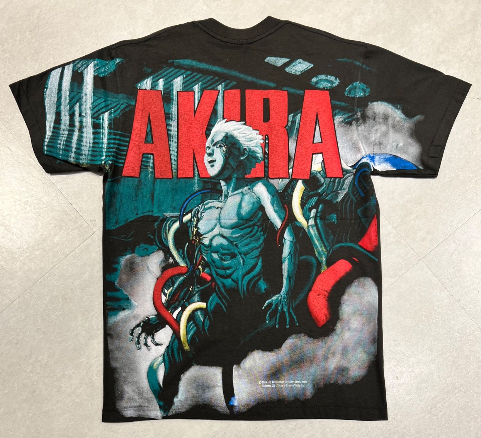 USA製 AKIRA アキラ Tシャツ TETSUO OVP 鉄雄 アニメ ブラック 黒 L - メルカリ