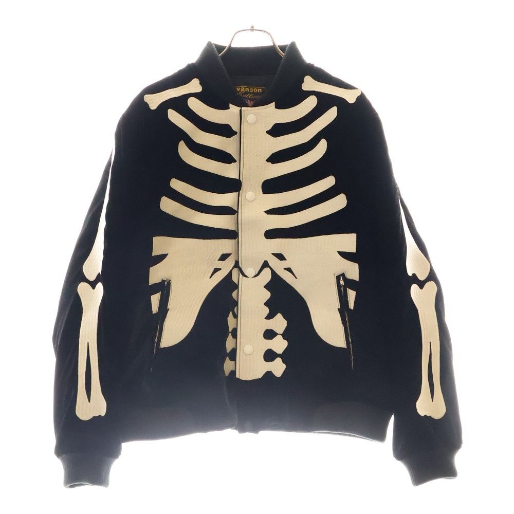 VANSON (バンソン) 50周年記念 別珍 ベルベット ボーンボンバー