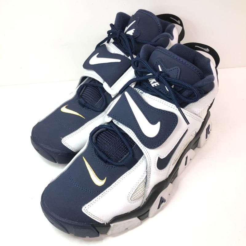 NIKE AIR BARRAGE MID WHITE|NAVY 27cm AT7847-101 66