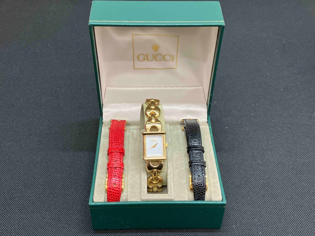 【使用感あり】GUCCI グッチ　替えベルト　箱付き　腕時計 楽天市場】【ウォッチ】GUCCI グッチ 替ベルト チェンジベルト