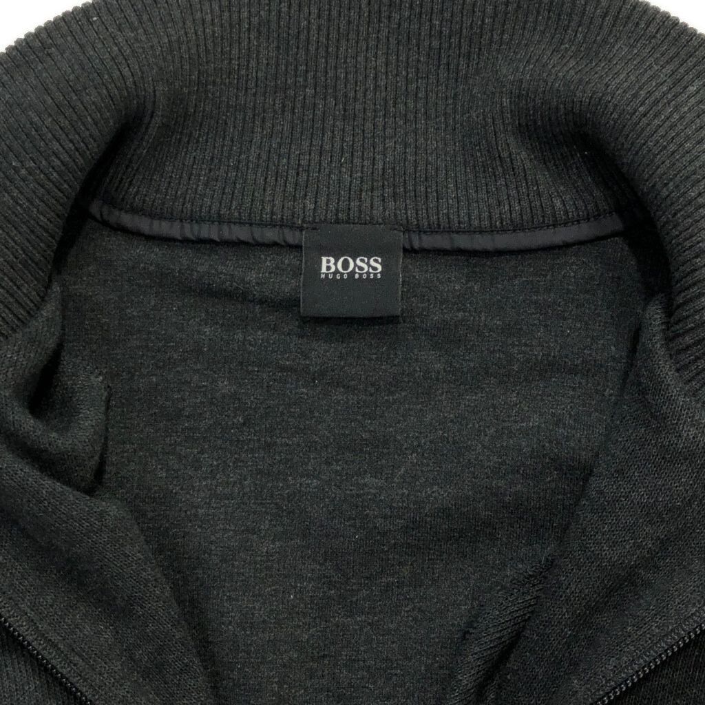 HUGO BOSS - coco 中古 ヒューゴボス HUGO BOSS メンズ セーター L 紺 ネイビー 長袖ハーフジップ HUGO BOSS - coco 中古 ヒューゴボス HUGO BOSS メンズ セーター