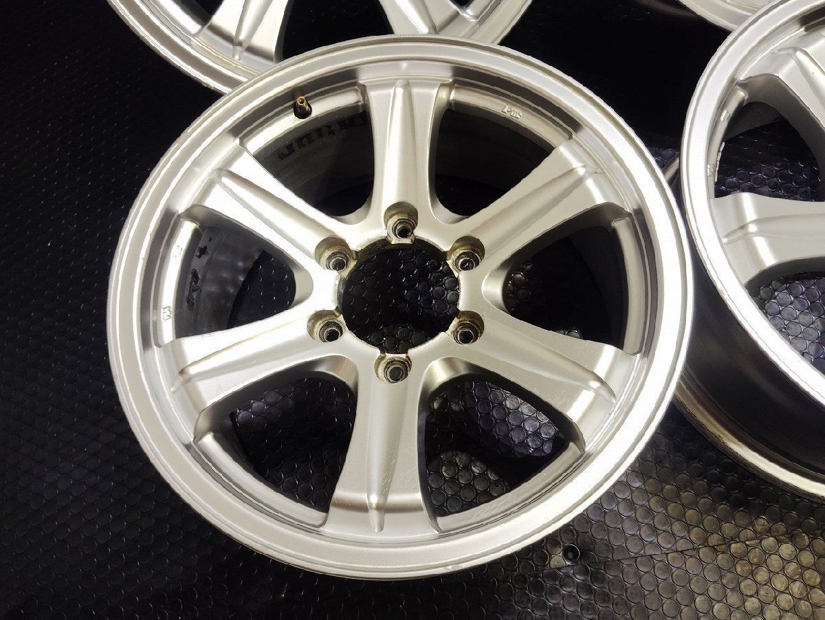 Weds ウェッズ 社外ホイール 17インチ 4本 7.5J6HPCD139.7 23 ハイラックスサーフ ランクルプラド等 VHD553MY