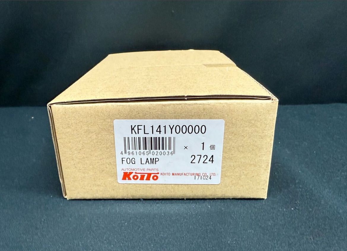 Koito フォグランプ KFL141Y00000 2個セット KOITO製 角型
