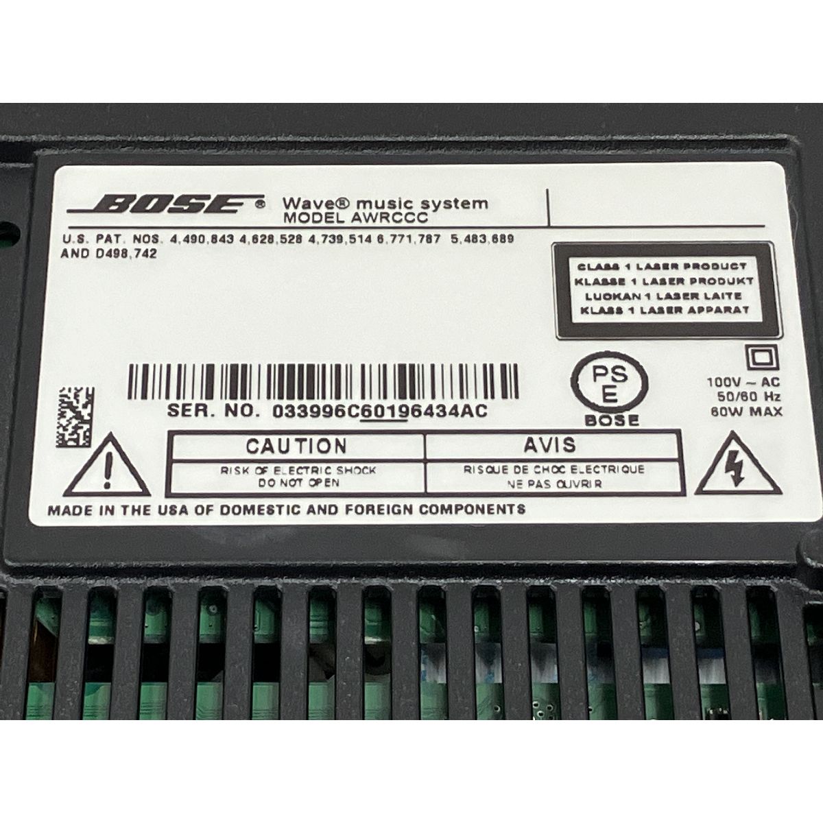 BOSE AWRCCC