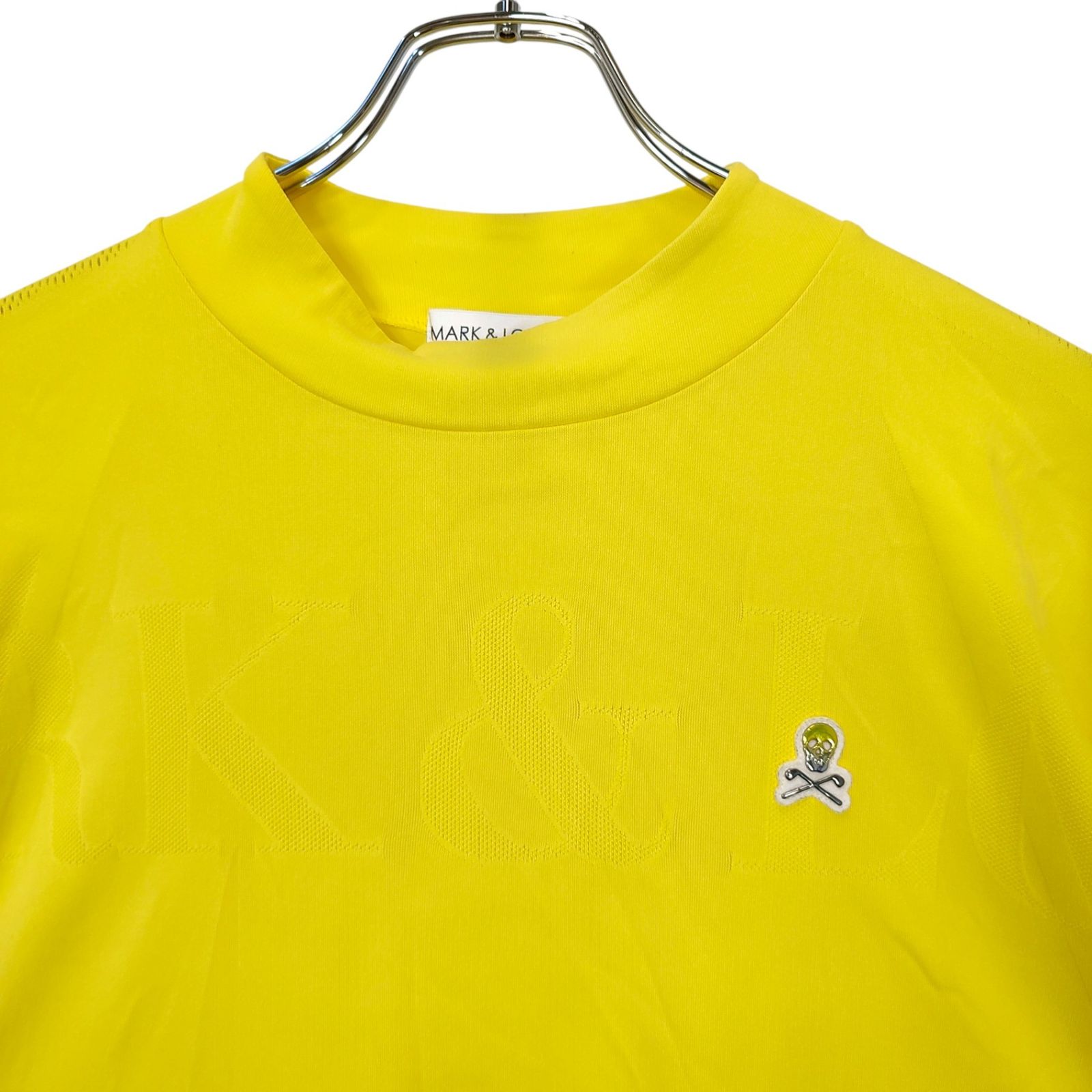 MARK＆LONA マークアンドロナ ゴルフ 22SS モックネック 半袖 Tシャツ