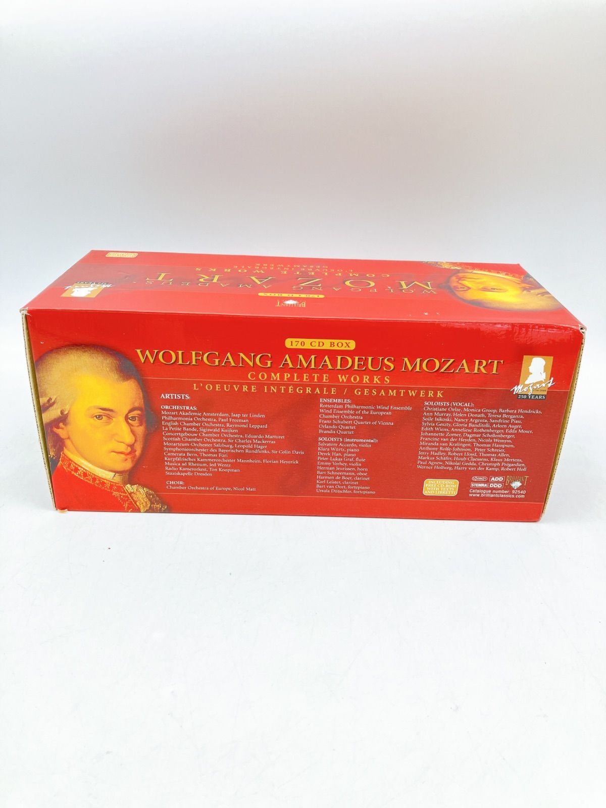 170枚】モーツァルト全集 CD MOZART COMPLETE WORKS - メルカリ