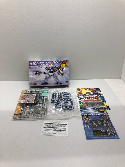 LBX エルシオン リミテッドクリアVer. 未組立 バンダイ ダンボール戦機  【G0577-007】115 LBX エルシオン リミテッドクリアVer. 未組立 バンダイ