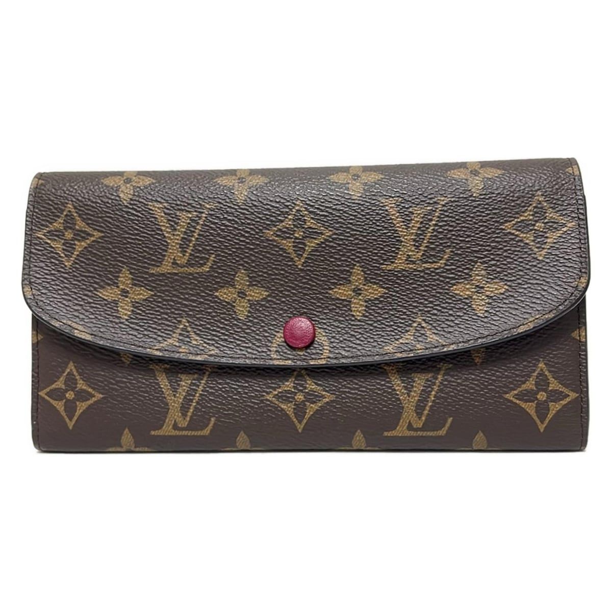 LOUIS VUITTON ルイヴィトン 長財布 モノグラム ポルトフォイユエミリー M60697 フューシャ