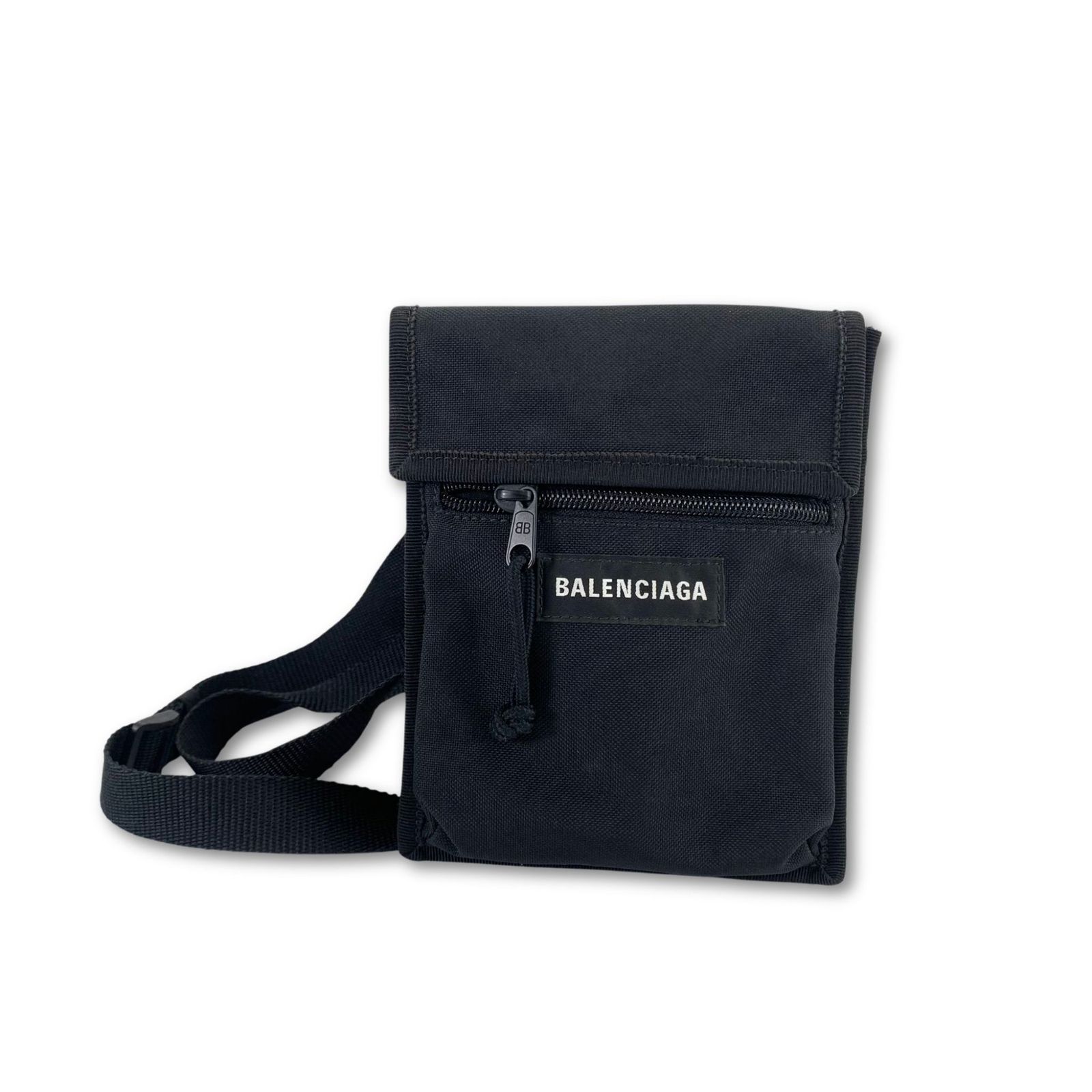 BALENCIAGA バレンシアガ ナイロン ブラック ショルダーバッグ 655982