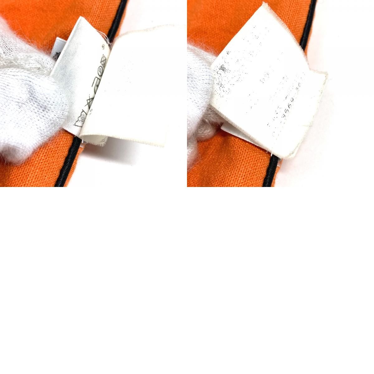 ❤未使用品❤エルメス クッション45 ピンクｘオレンジｘホワイト お洒落で温か ❤未使用品❤エルメス クッション45 ピンクxオレンジxホワイト