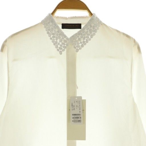 新品✨トゥモローランド　コットンブロード エンブロイダリーカラーブラウス　36 コットンブロード エンブロイダリーカラーブラウス | maison