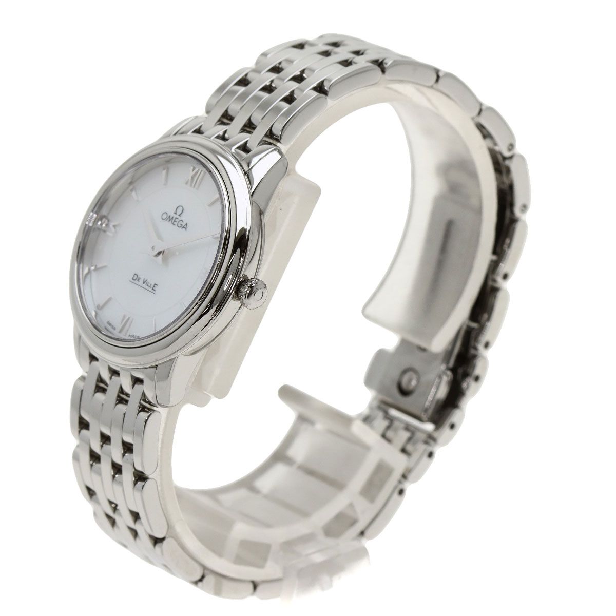 OMEGA オメガ 4570.71 デビル プレステージ 腕時計 SS SS レディース 