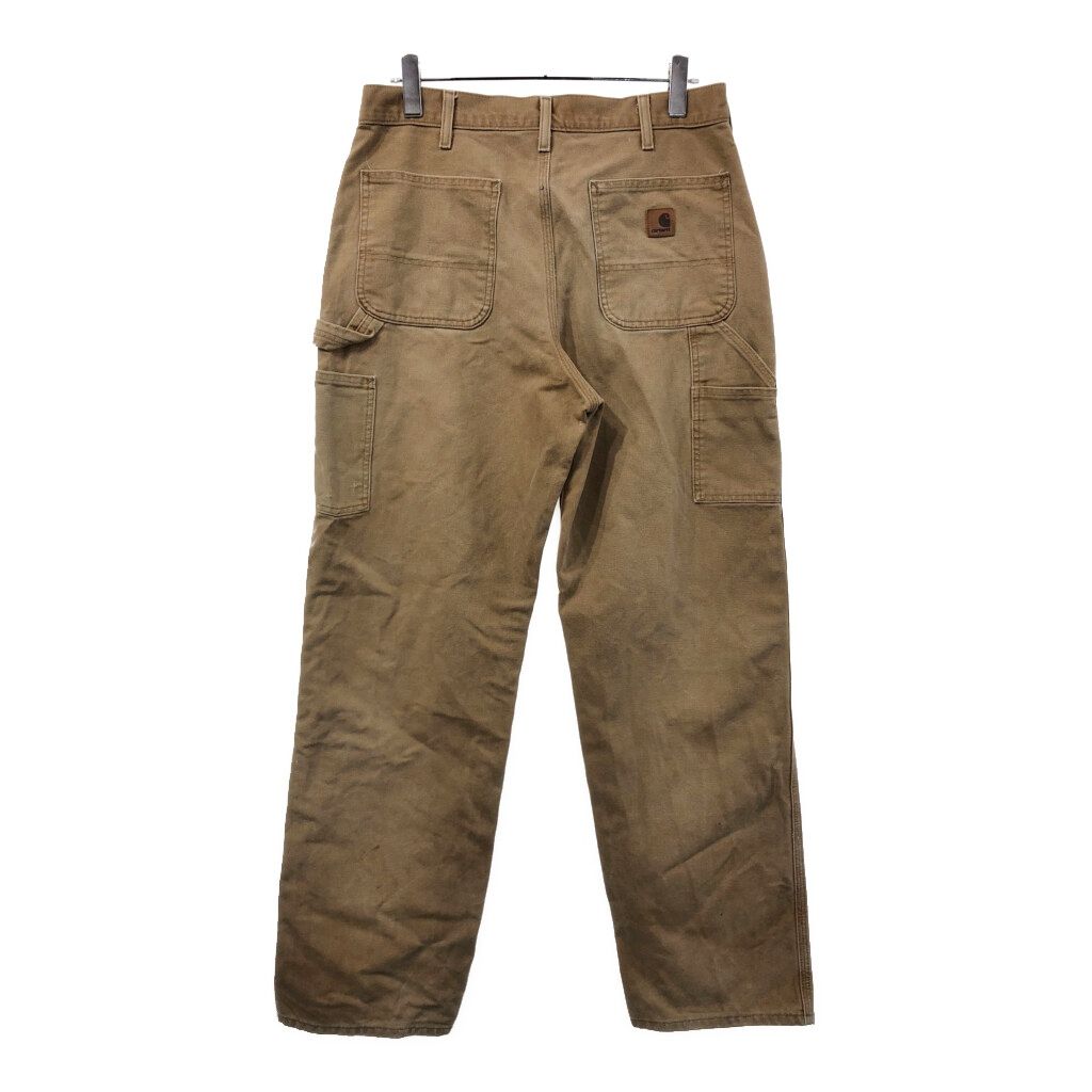 Carhartt カーハート ダック ペインターパンツ ライトブラウン メンズ W34 L34 古着 V3686
