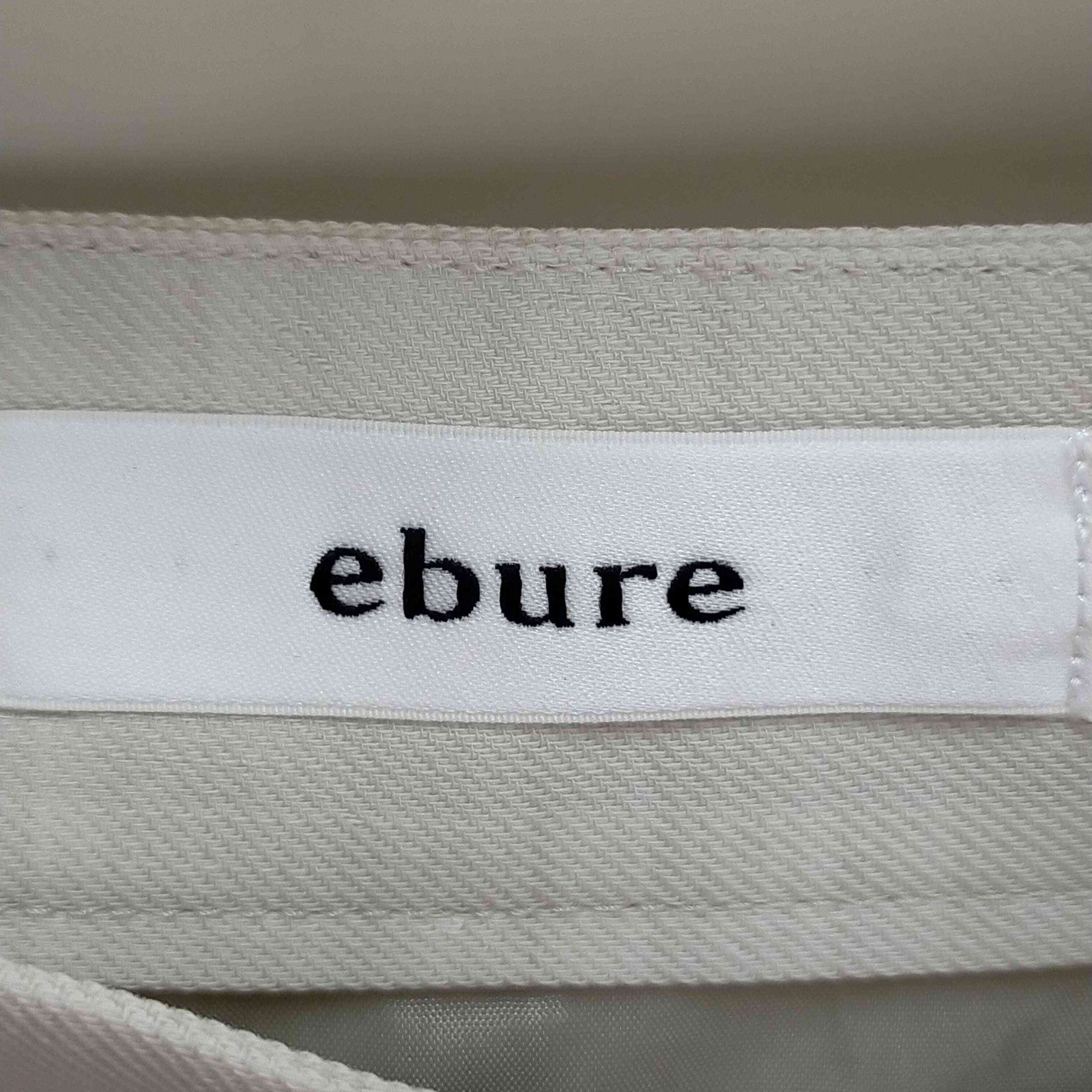 エブール ebure マナードツイルフレアスカート レディース 36