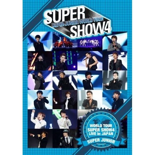 SUPER JUNIOR　DVD　4枚 DVD】SUPER JUNIOR / SUPER JUNIOR WORLD TOUR SUPER SHOW4 LIVE