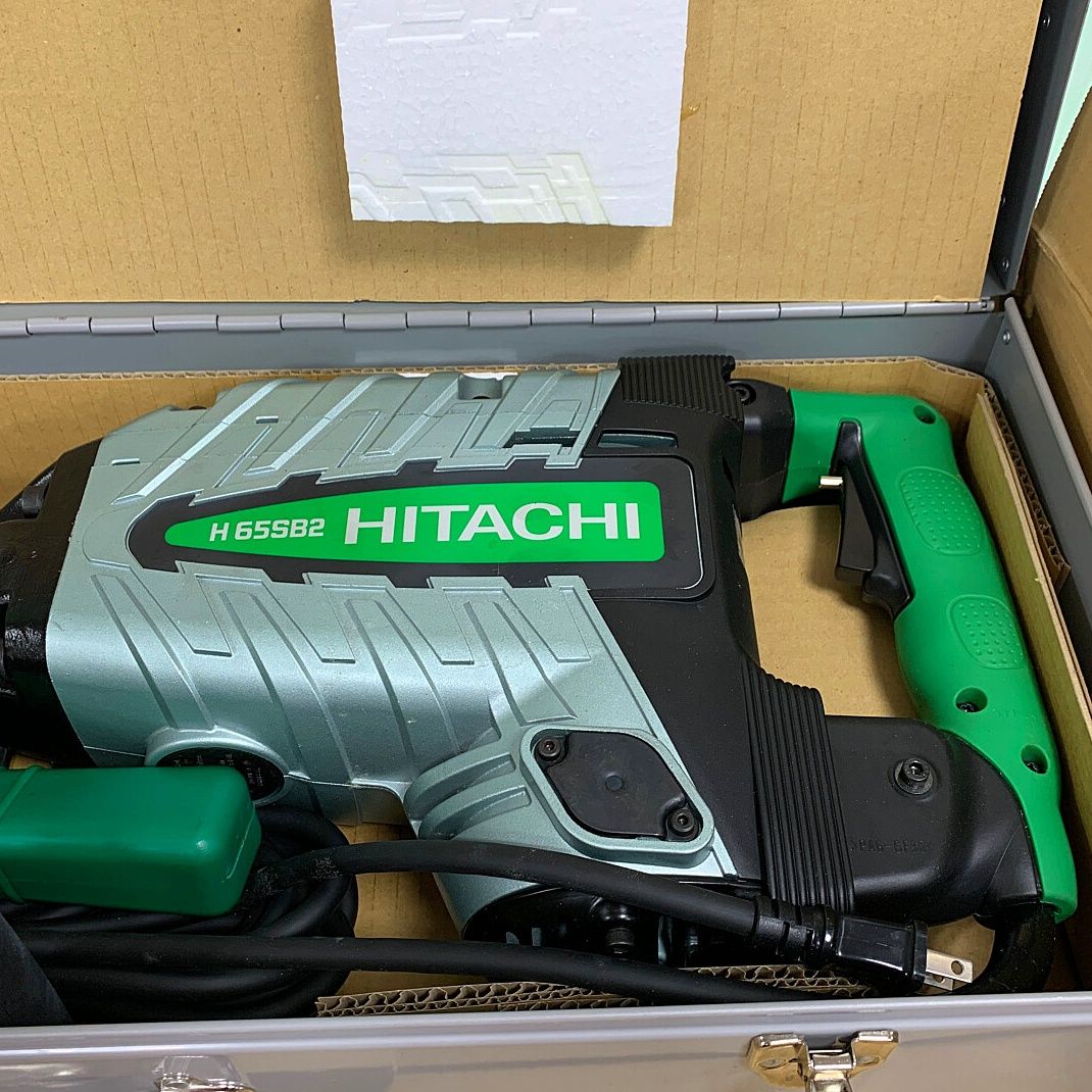 ♭♭HITACHI 日立 ハンマ ケース付 未使用品 ヨゴレあり H65SB2 - メルカリ