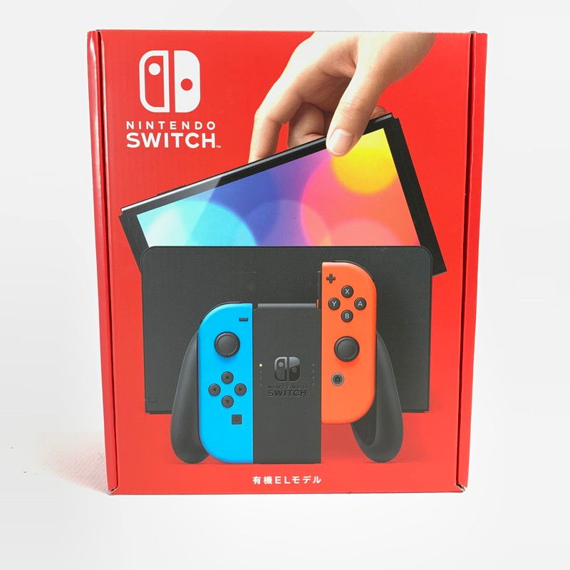Nintendo Switch 有機ELモデル Joy-Con L ネオンブルー R ネオンレッド 任天堂 スイッチ 本体 034-250507-nm-03-fuz