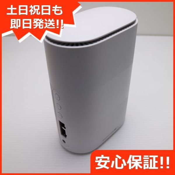 ムスビー｜安心保証 新品同様 Speed Wi-Fi HOME 5G L13 ZTR02 ホワイト【Speed Wi-Fi HOME 5G L13  ZTR02 au】￥15,500