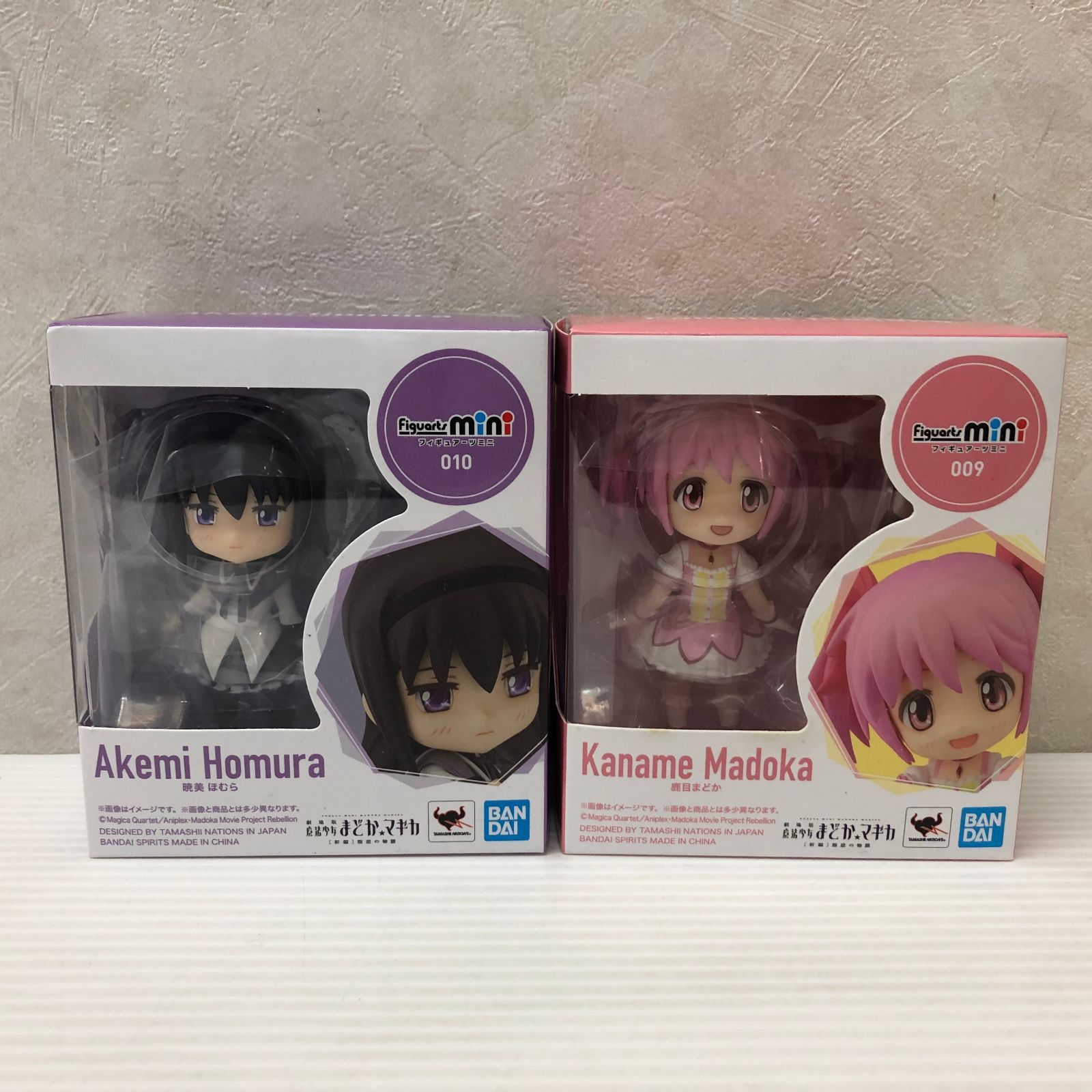 Figuarts mini 鹿目まどか 暁美ほむら　新品未開封 △Figuarts-mini 鹿目まどか 暁美ほむら 2つセット 未開封品