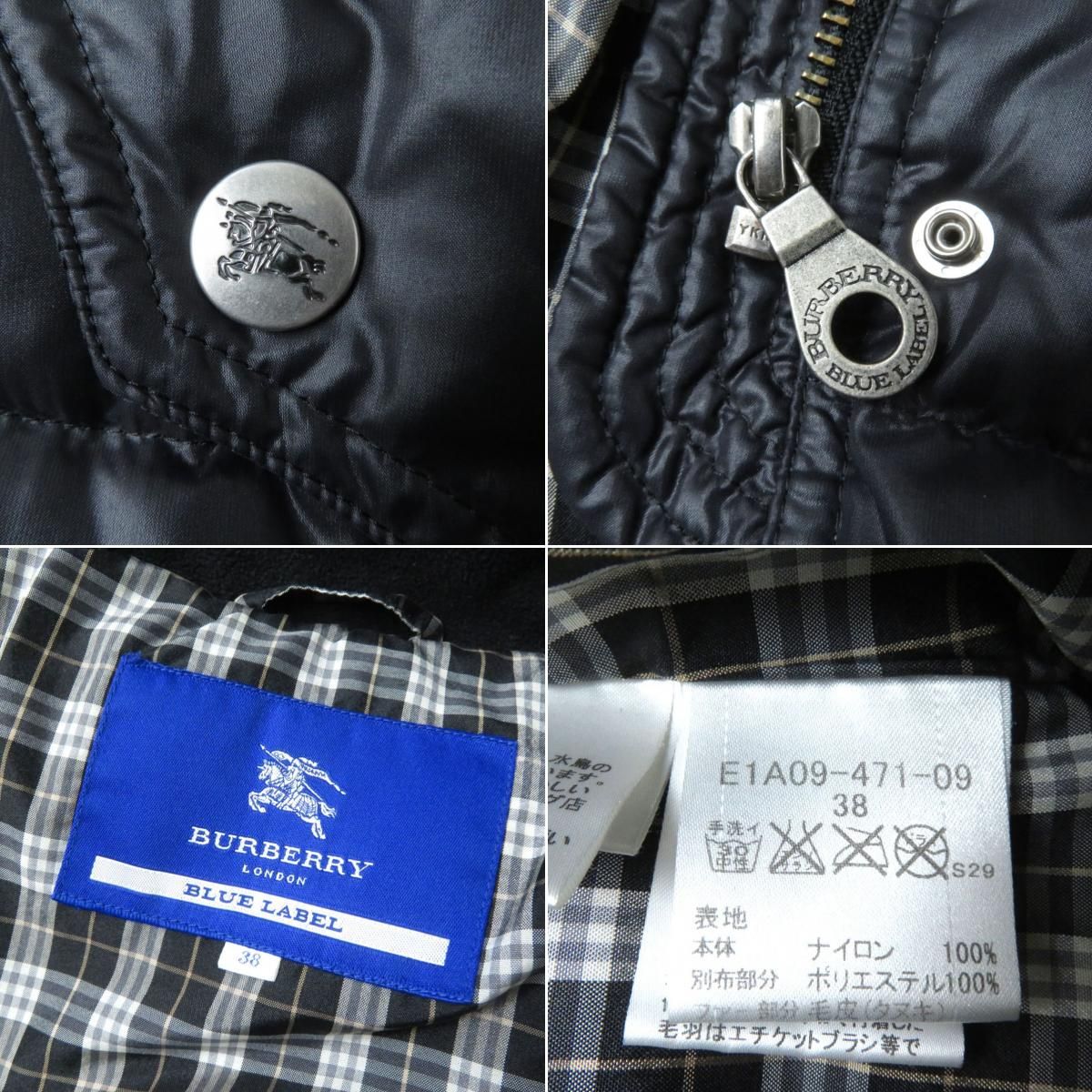 低価人気SALE】 BURBERRY BLUE LABEL - 良品☆正規品 バーバリーブルー