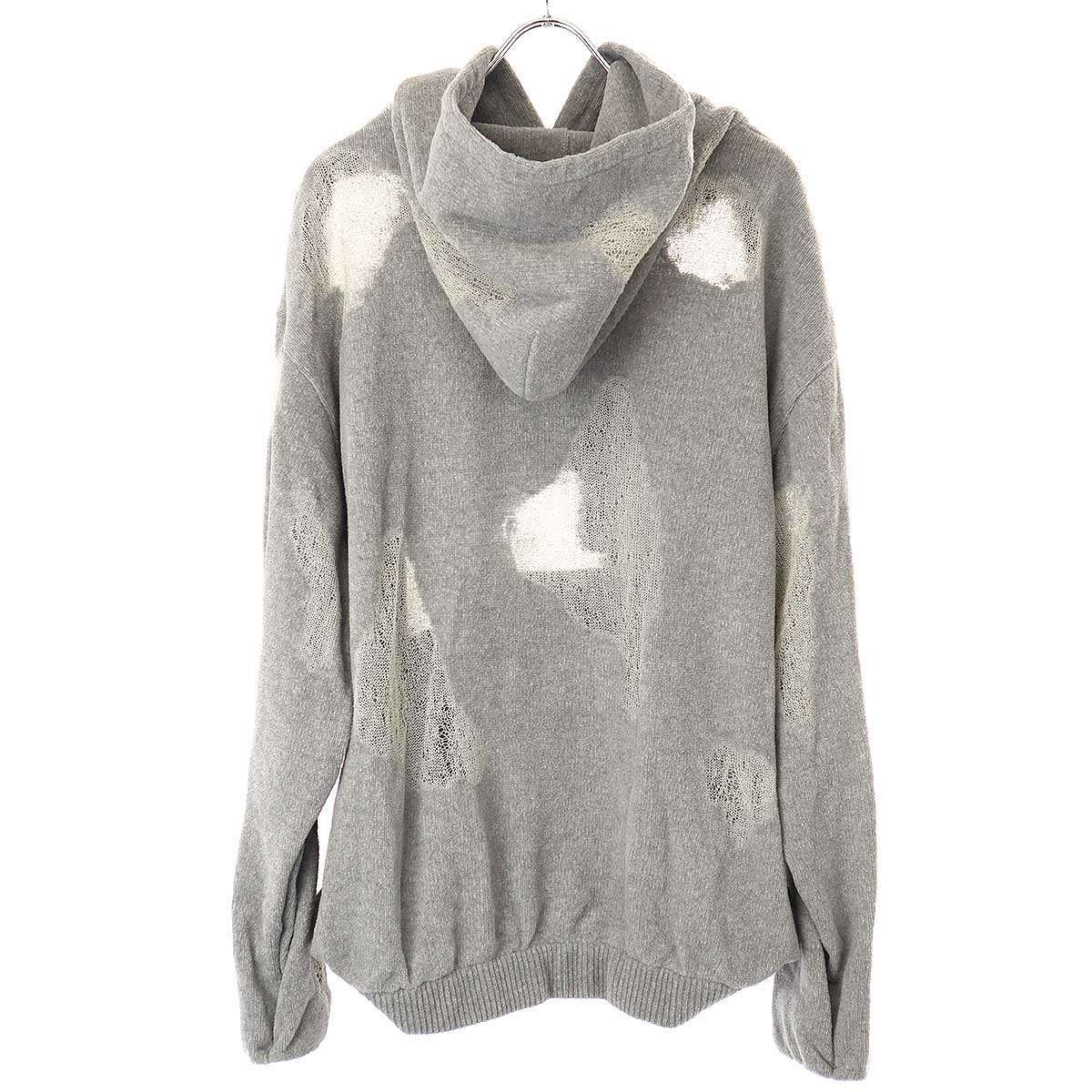 doublet ダブレット 23SS RIPPED OFF KNIT HOODIE プルオーバー doublet ダブレット 23SS RIPPED OFF KNIT HOODIE プルオーバー