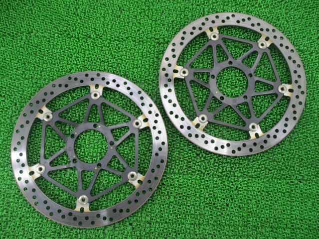 1299パニガーレS フロントブレーキディスク 左右 ドゥカティ 2015年式外し ブレンボ コンディション良好 曲がり無し 77