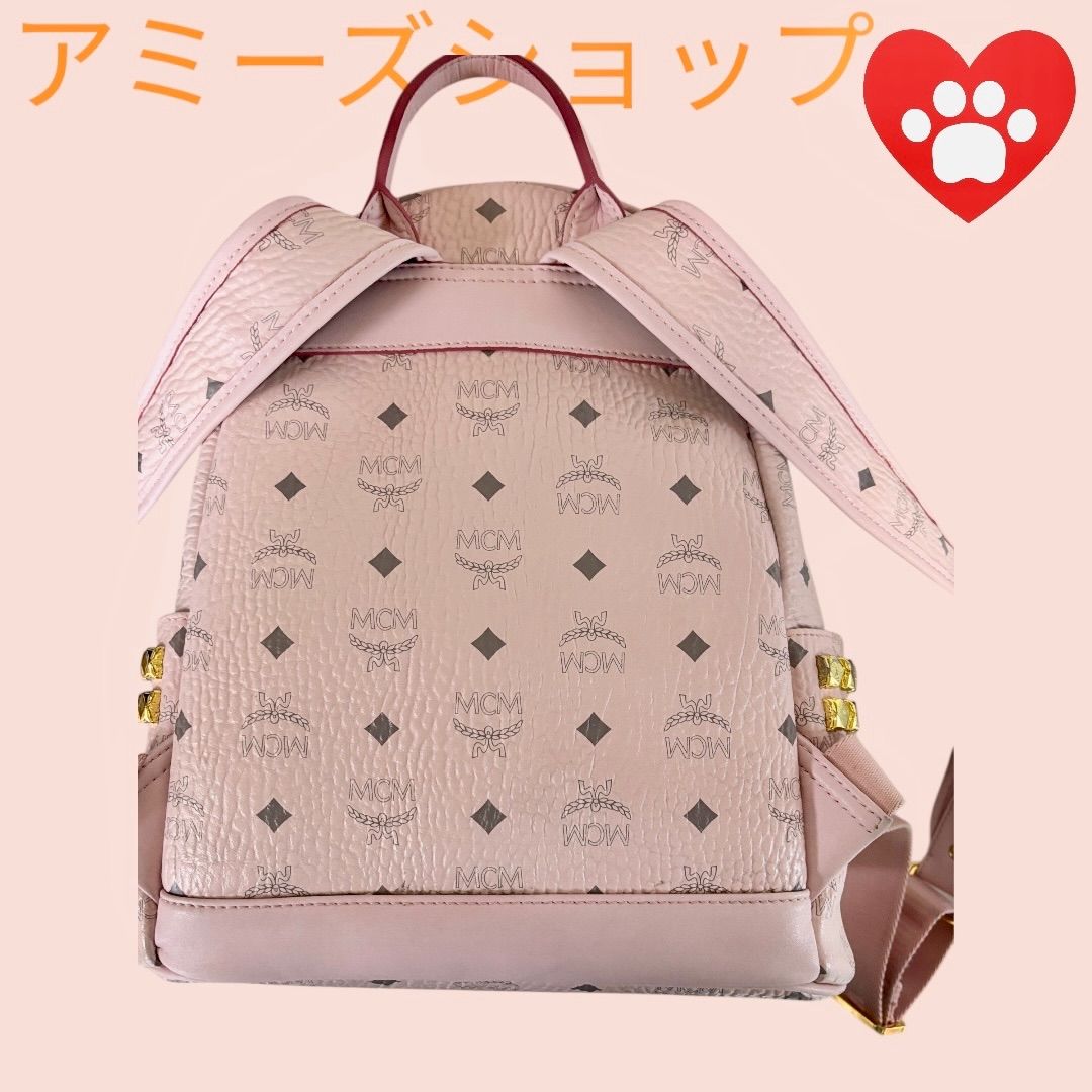 ヴィセトス柄パウダーピンクリュック Sサイズ