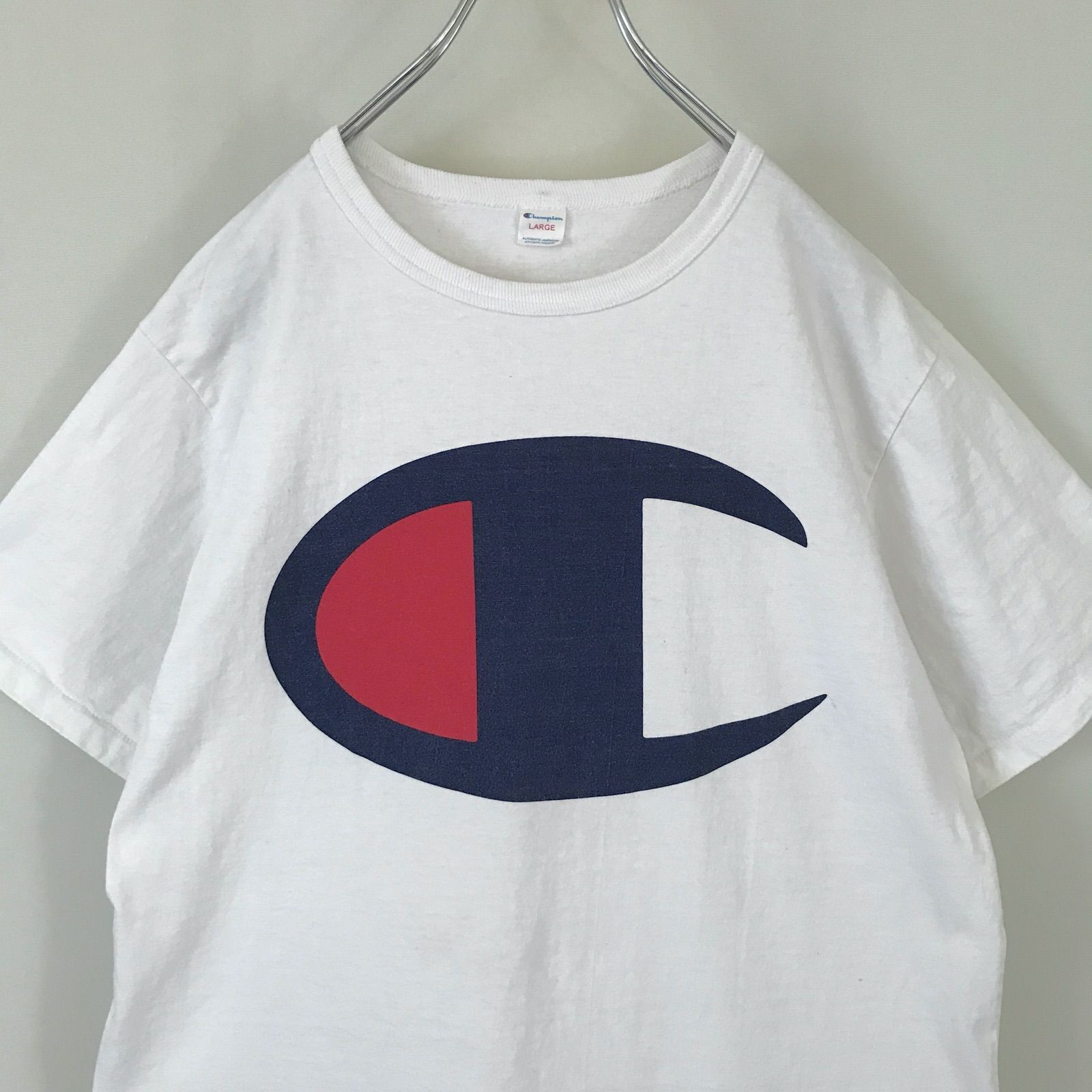 メルカリ便☆courreges☆ロゴマーク　半袖シャツ　レトロ￥70000均一