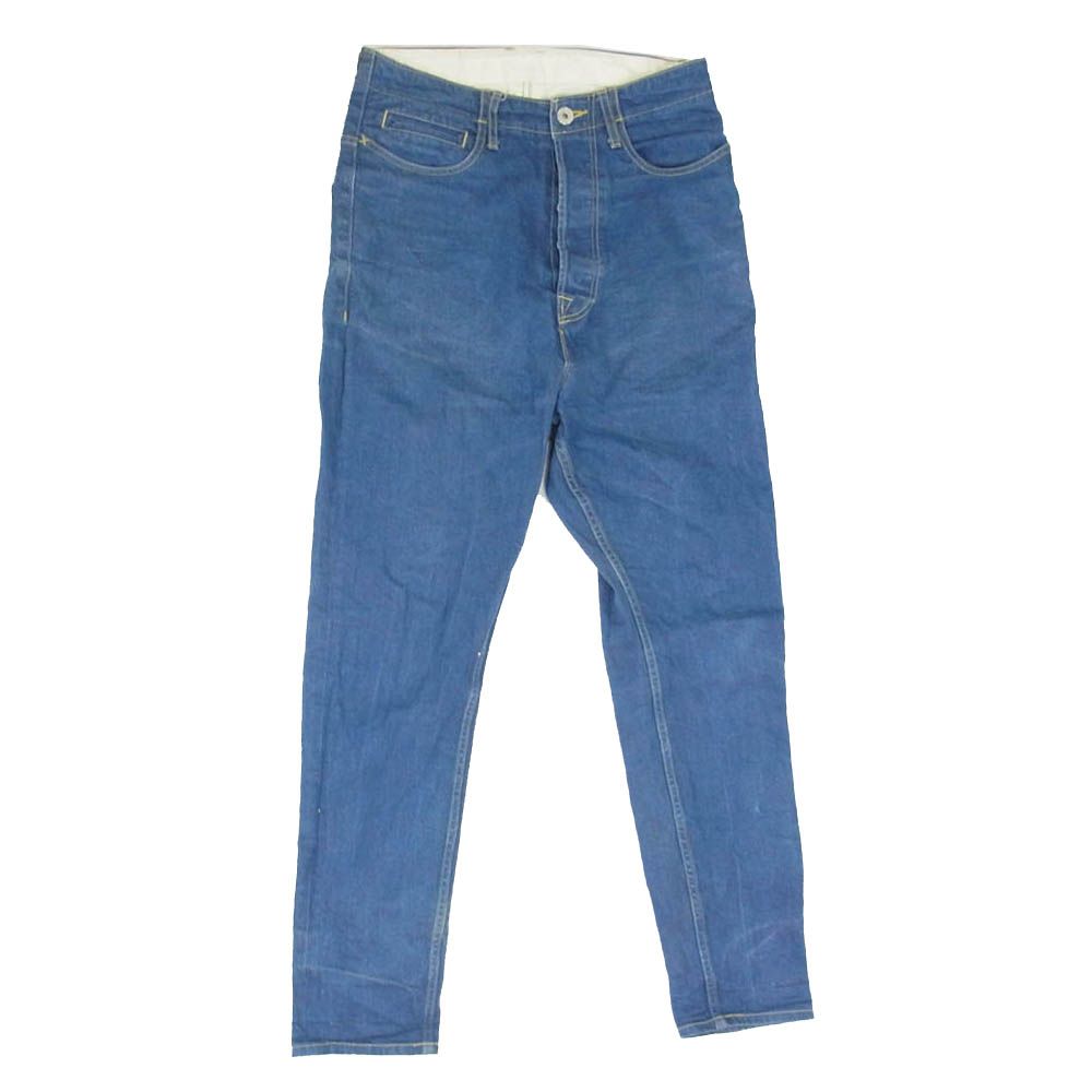 NATAL DESIGN ネイタルデザイン S600-s Sarouel Pants Stretch AUTHENTIC サルエル ストレッチ デニム パンツ オーセンティック インディゴブルー系 30