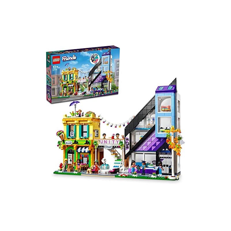 レゴ(LEGO) フレンズ ハートレイクシティのお花屋さんとデザインスタジオ 41732 おもちゃ ブロック プレゼント ごっこ遊び 街づくり 女の子  12歳以上 - メルカリ