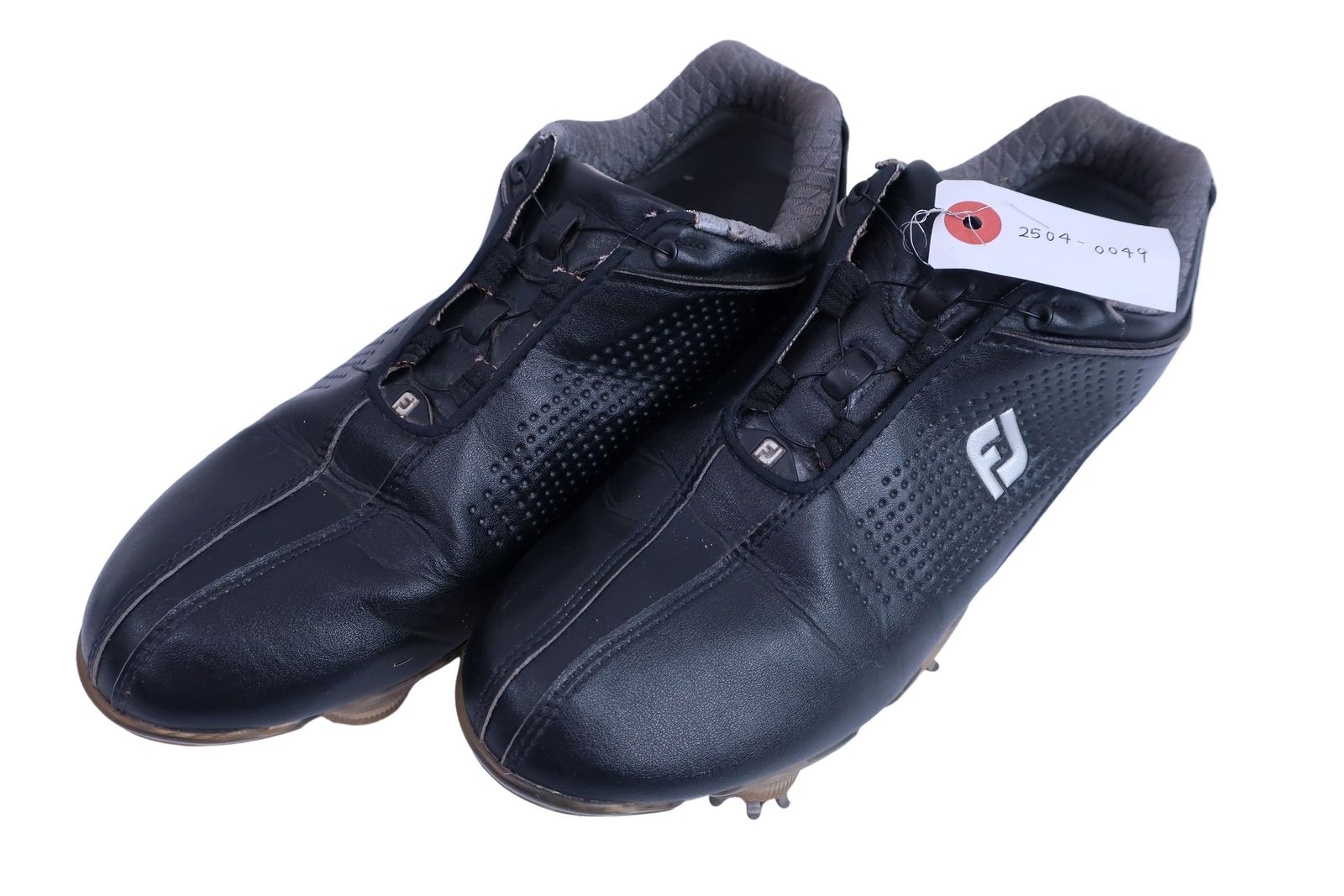 FOOTJOY フットジョイ ダイヤル式ゴルフシューズ 黒 レディース 25.0cm 99075J ゴルフ用品 2504-0049