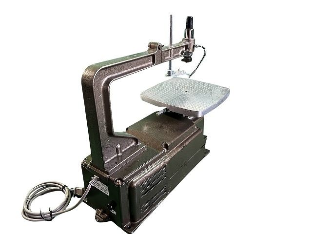 ☆中古品☆ASAHI 旭工機 100V カメカ電動糸ノコ盤 AKライン AK35
