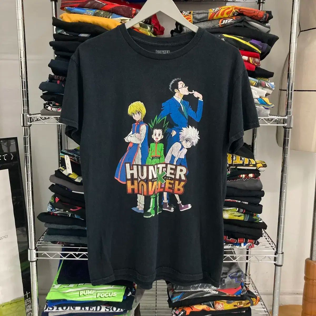 ハンター x 公式 アニメ Tシャツ