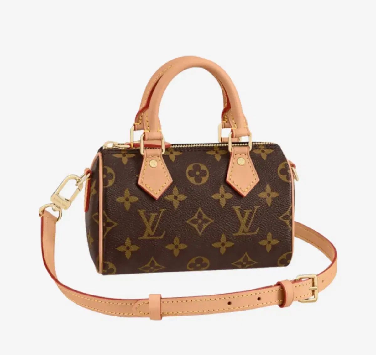 OS Louis Vuitton ルイヴィトン ナノ スピーディ モノグラム