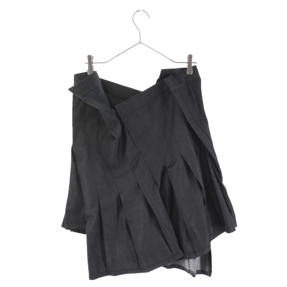 JUNYA WATANABE アシンメトリー　プリーツ　ハーフパンツ JUNYA WATANABE COMME des GARCONS (ジュンヤワタナベ