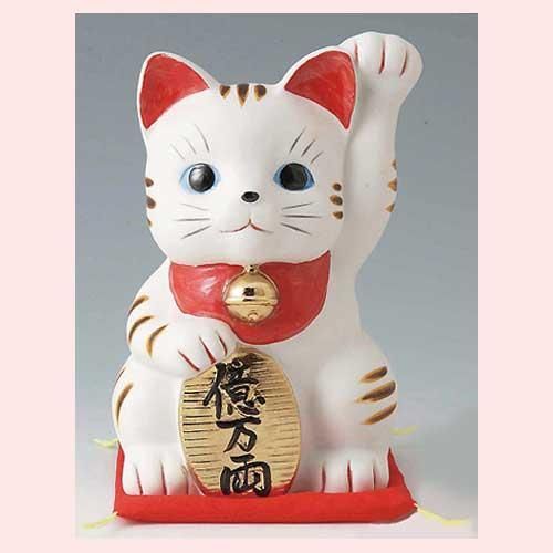 招き猫 猫 版画 モダン 風水開運版画 SD5 招福・招き猫 吉岡浩太郎