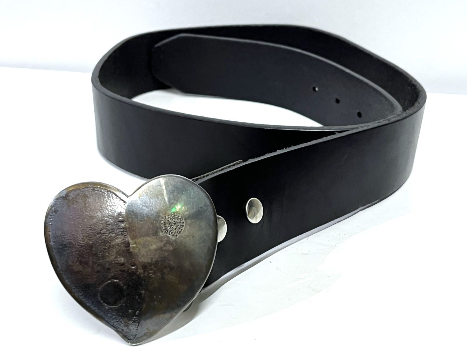 OKURA｜オクラ ハートバックル レザーベルト 聖林公司 HRM ハリウッド 